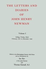 The Letters and Diaries of John Henry Cardinal Newman