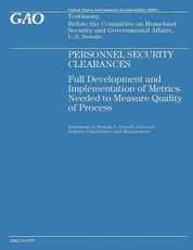 Personnel Security Clearances