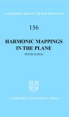 Harmonic Mappings in the Plane