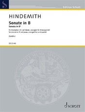 Sonate for Wind Quintet (from Clarinet and Piano) Score and Parts