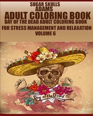 Adams Adult Coloring Book (Sugar Skulls)