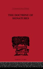 The Doctrine of Signatures