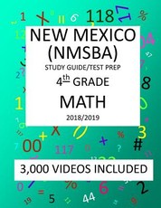 4th Grade NEW MEXICO NMSBA 2019 MATH Test Prep