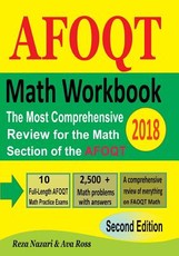 Math Workbook for AFOQT 2018