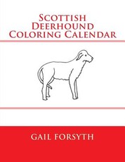 Scottish Deerhound Coloring Calendar