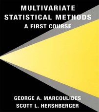 Marcoulides, G: Multivariate Statistical Methods