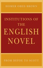 Institutions of the English Novel