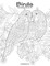 Birds Coloring Book for Grown-Ups 1 & 2