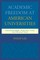 Academic Freedom at American Universities