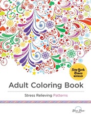 Adult Coloring Book Stress Relieving Patterns