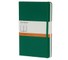 Knygelė Moleskine Coloured Classic (13 x 21, linija, žalios sp.)