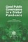 Good Public Governance in a Global Pandemic