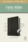 NLT Personal Size Giant Print Bible, Filament Enabled Edition (Red Letter, Leatherlike, Black/Onyx, Indexed)