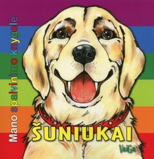 Šuniukai. Mano spalvinimo knygelė