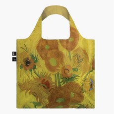 LOQI pirkinių krepšys „VINCENT VAN GOGH Sunflowers Recycled Bag“