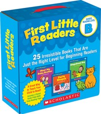 First Little Readers: Guided Reading Level B (Parent Pack)