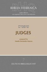 Biblia Hebraica Quinta (BHQ), Judges