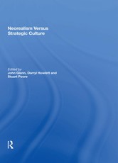Glenn, J: Neorealism Versus Strategic Culture