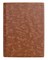 Darbo knyga-kalendorius Spirex Day PVC A5 2023 m., rudas