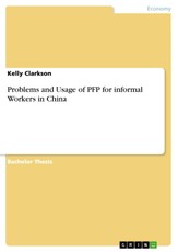 Problems and Usage of PFP for informal Workers in China