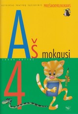 Aš mokausi 4 pratybų sąsiuvinis priešmokyklinukams