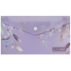 Aplankas-vokelis su spaustuku DL violetinis