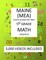 5th Grade MAINE MEA TEST, 2019 MATH, Test Prep