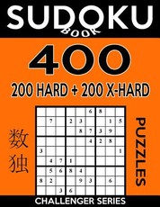 Sudoku Book 400 Puzzles, 200 Hard and 200 Extra Hard