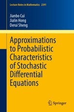 Approximations to Probabilistic Characteristics of Stochastic Differential Equations