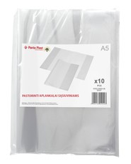 Aplankalai skaidrūs PP A5 10vnt.