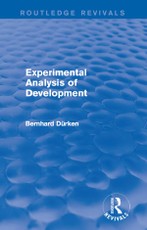 Dürken, B: Experimental Analysis of Development