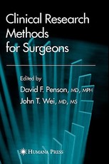 Clinical Research Methods for Surgeons