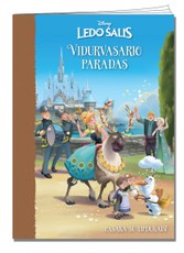 Ledo šalis. Vidurvasario paradas. Pasaka su lipdukais