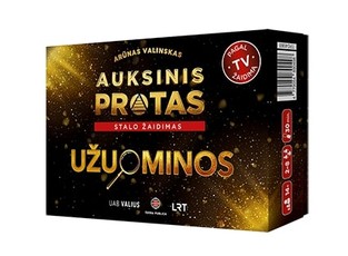 Stalo žaidimas „Auksinis protas. Užuominos“ Stalo žaidimas „Auksinis protas. Užuominos“