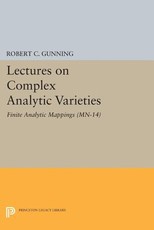 Lectures on Complex Analytic Varieties (Mn-14), Volume 14