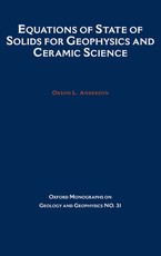 Equations of State for Solids in Geophysics and Ceramic Science