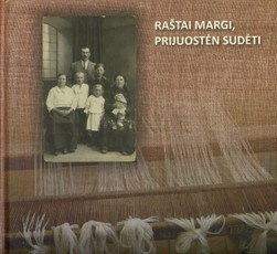 Raštai margi prijuostėn sudėti