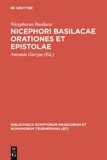 Orationes Et Epistolae
