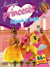 Žavingos princesės. Klijuok ir žaisk