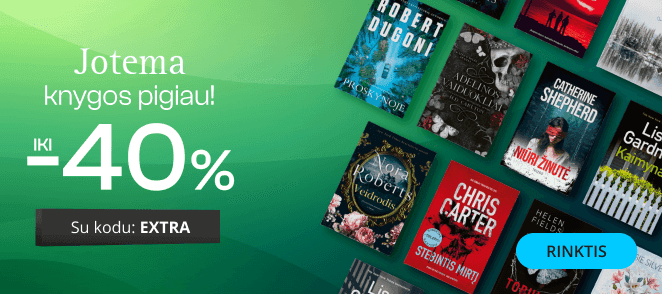 Leidyklos JOTEMA knygoms iki -40% extra nuolaidos!