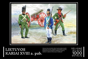 Dėlionė „Lietuvos kariai XVIII a. pab.“