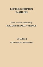 Little Compton Families. Little Compton, Rhode Island. Volume II