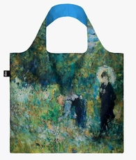 LOQI pirkinių krepšys „Pierre-Auguste Renoir: Woman with a Parasol in a Garden Recycled Bag“