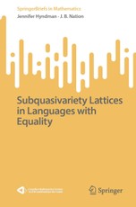 Subquasivariety lattices in languages with equality