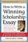 How to Write a Winning Scholarship Essay