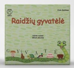 Žaidimas „Raidžių gyvatėlė“