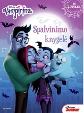 Vampirina. Spalvinimo knyga su lipdukais