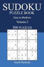 Easy to Medium 300 Sudoku Puzzle Book
