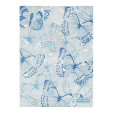 Aplankas su guma A4 ARABESKI PP su drugeliais