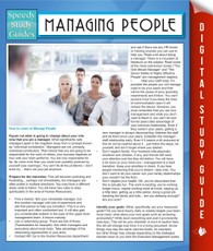 Managing People (Speedy Study Guides)